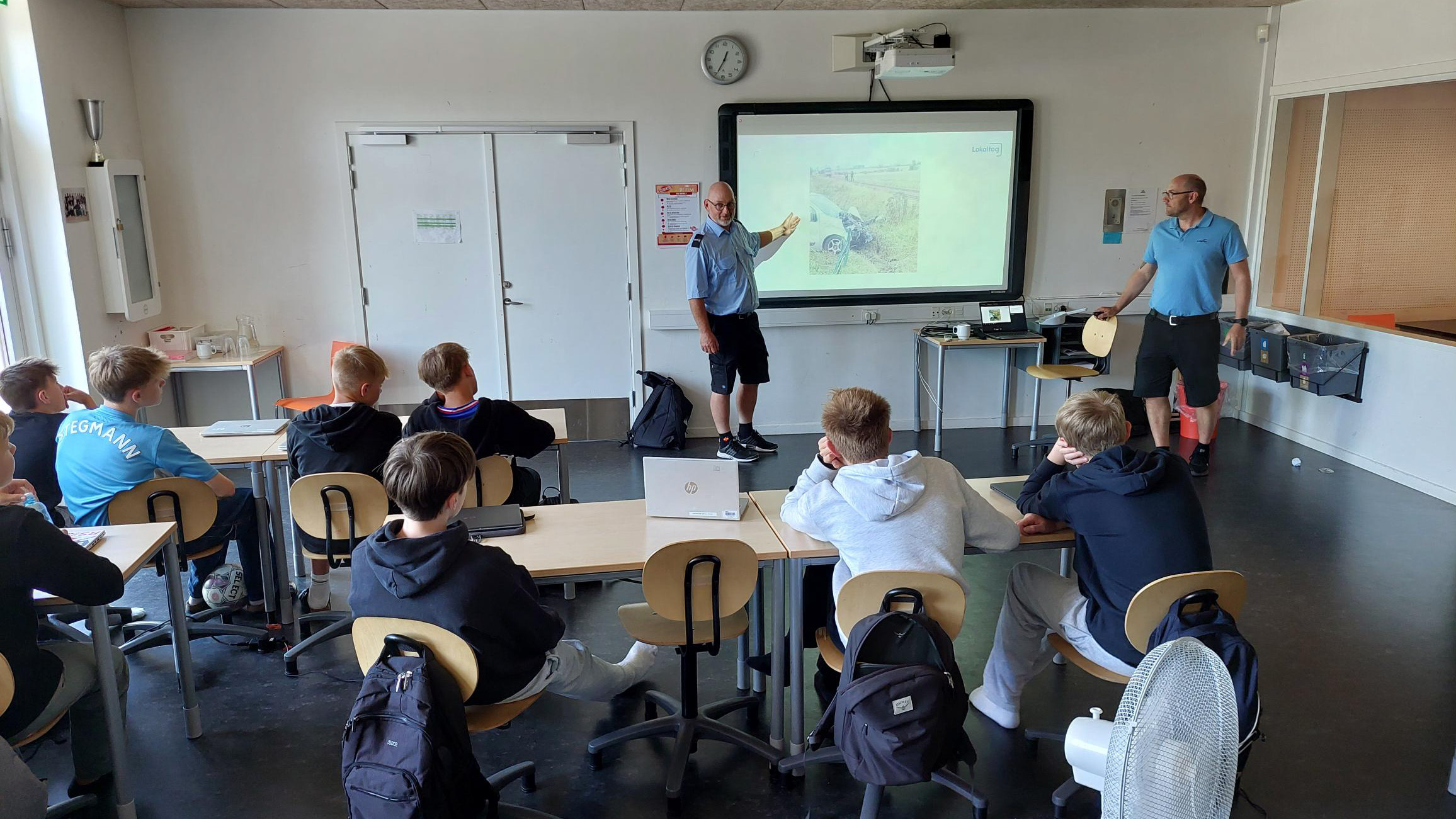 Besøg på skoler skal forebygge ulykker