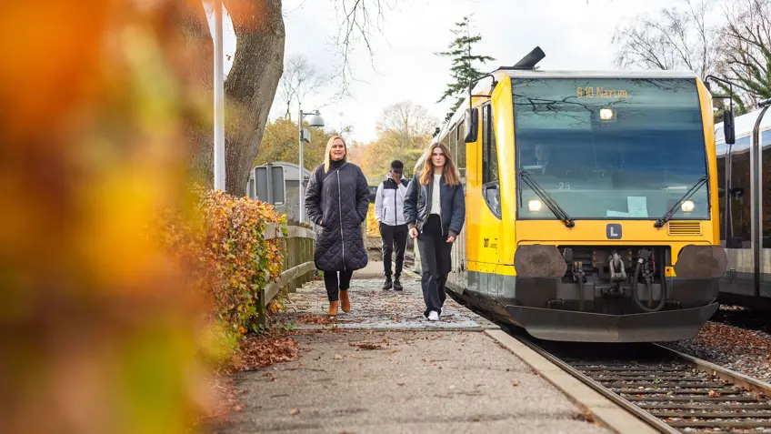El-delecykler på Nærumbanen
