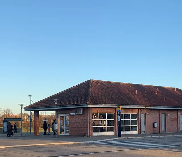 Salgssted på Helsinge Station