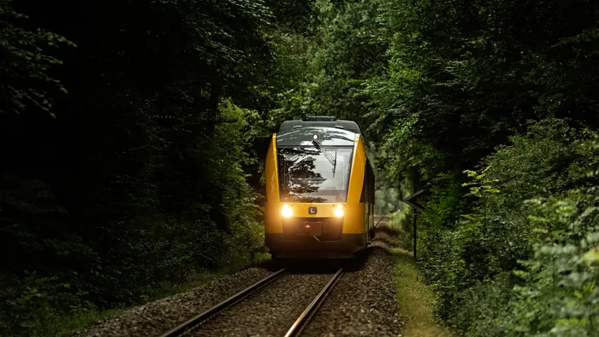 Det kraftige blæsevejr forstyrrer driften på Lokaltogs baner