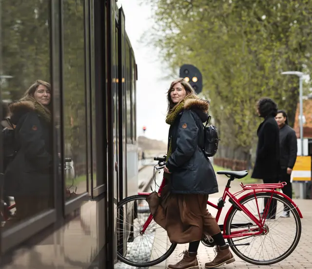 Tag cyklen gratis med i toget