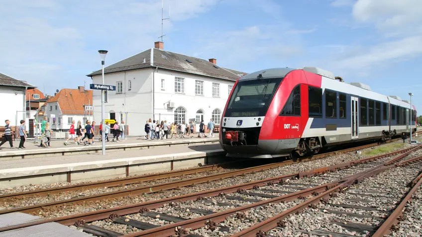 Ny stationsforplads i Nykøbing Sjælland fejres og indvies den 28. september 2023