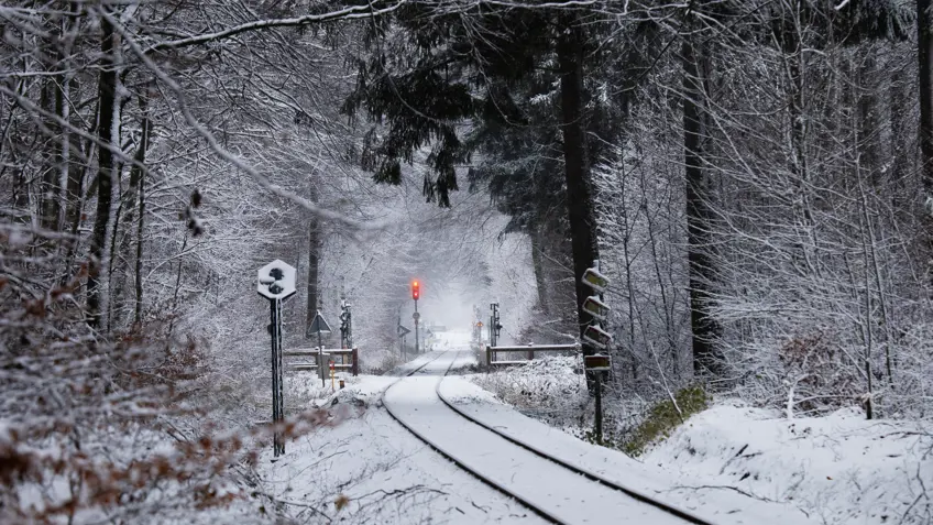 Sådan kan sne og frost påvirke togtrafikken