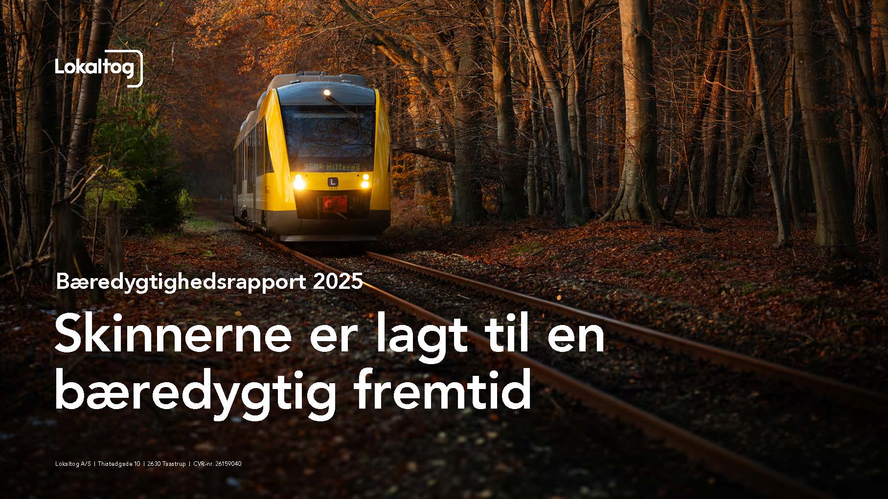 Lokaltog udgiver ny bæredygtighedsrapport 