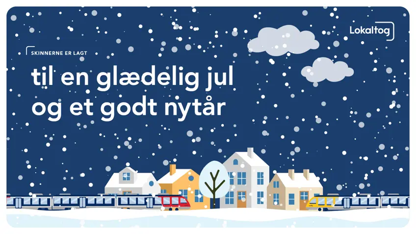 Skinnerne er lagt til en glædelig jul og et godt nytår